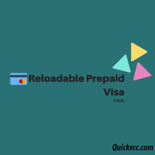 Reloadable Prepaid Visa Cards