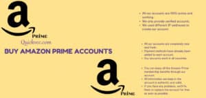 Amazon Prime Accounts