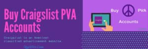 Craigslist PVA Accounts