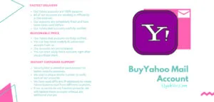 Buy Yahoo Mail Account